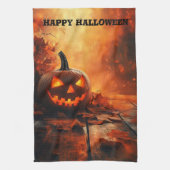 Jack 'O Lantern keukenhanddoek (Verticaal)