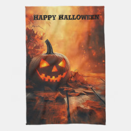 Jack 'O Lantern keukenhanddoek