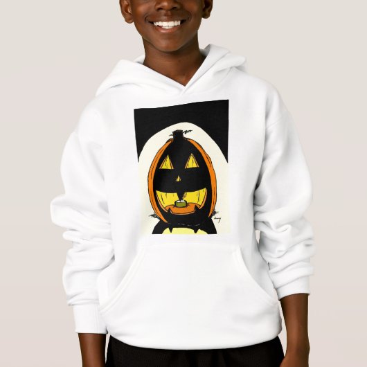 Jack o' Lantern Kinder Hooded Sweatshirt (Voorkant)