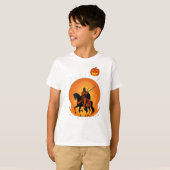 Jack O Lantern Knight T-shirt (Voorkant volledig)