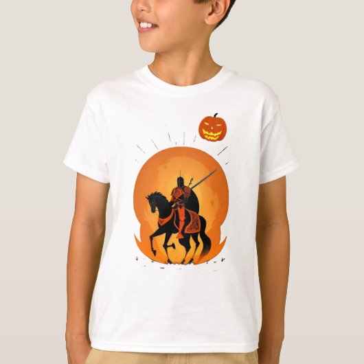 Jack O Lantern Knight T-shirt (Voorkant)