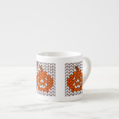JACK-O-LANTERN KNIT Espresso Cup Kop (Voorkant rechts)