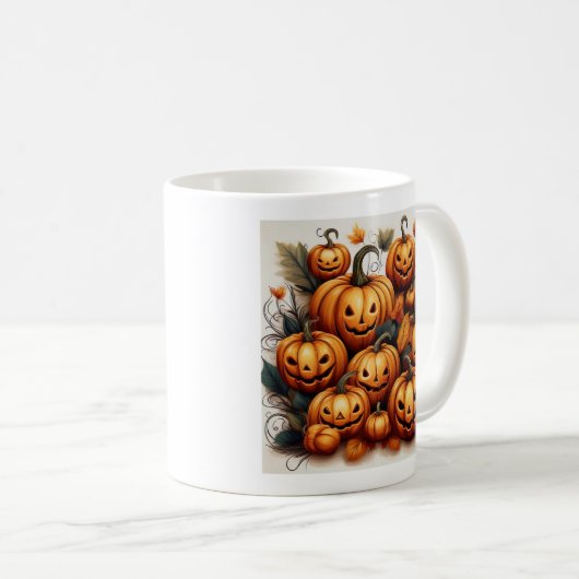 Jack O Lantern Koffiemok (Voorkant rechts)