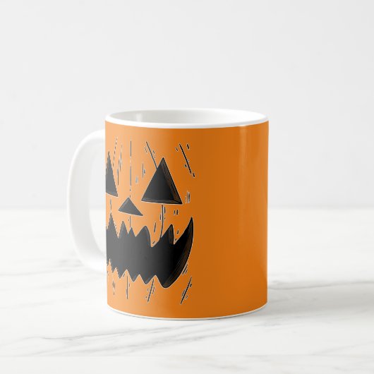 Jack O' Lantern Koffiemok (Voorkant links)