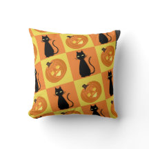 Jack-o’-lantern kussen