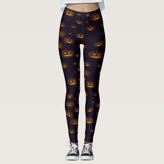 Jack O Lantern Leggings (Voorkant)