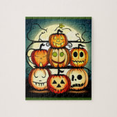 Jack O Lantern Legpuzzel (Verticaal)