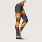 Jack O Lantern Lichtjes Leggings (Rechts)
