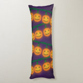 Jack O Lantern Lichtjes Lichaamskussen (Achterkant (Verticaal))