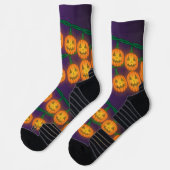 Jack O Lantern Lichtjes Sokken (Links)