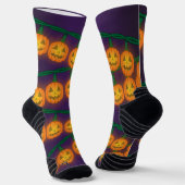 Jack O Lantern Lichtjes Sokken (Gebogen)