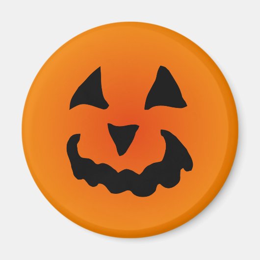 Jack-o-Lantern-magneet Magneet (Voorkant)
