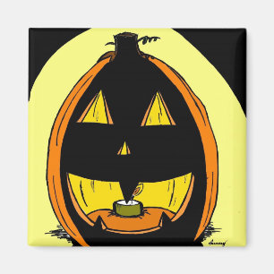 Jack o' Lantern Magnet