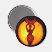Jack-o-Lantern Magnet (Voorkant / Achterkant)