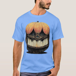 Jack O' Lantern Manga Horror Style T-shirt