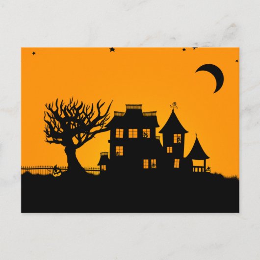 Jack O Lantern Manor Briefkaart (Voorkant)