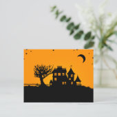 Jack O Lantern Manor Briefkaart (Staand voorkant)