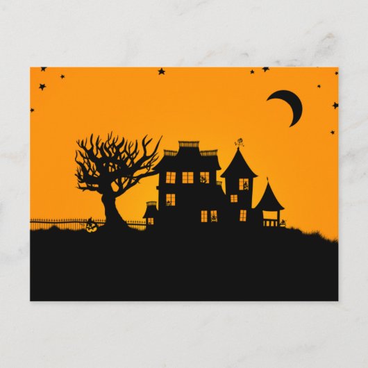 Jack O Lantern Manor Briefkaart (Voorkant)