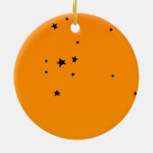 Jack O Lantern Manor Keramisch Ornament (Achterkant)