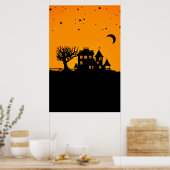 Jack O Lantern Manor Poster (Keuken)