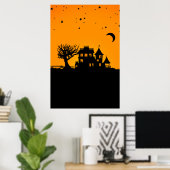 Jack O Lantern Manor Poster (Thuiskantoor)
