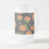 Jack O' Lantern Matglas Bierpul (Voorkant rechts)