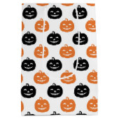Jack-O-Lantern Medium Cadeauzakje (Achterkant)