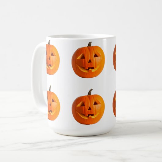 Jack-O-Lantern Mok (Voorkant links)