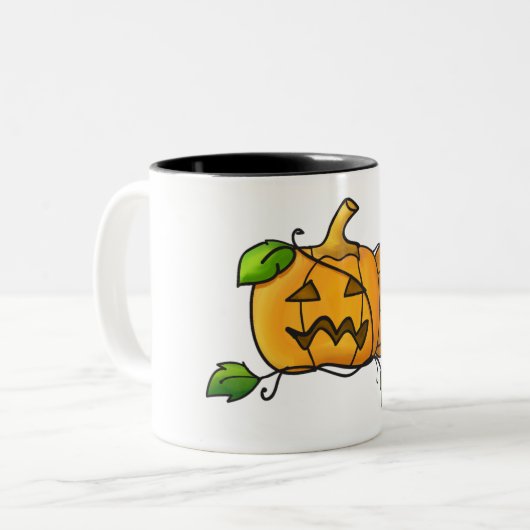 Jack o lantern Mok (Voorkant links)