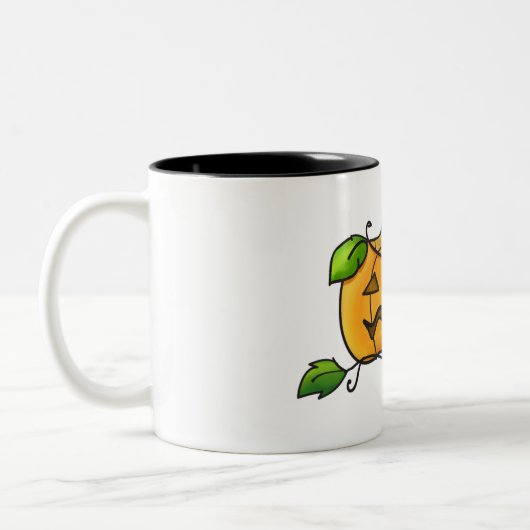 Jack o lantern Mok (Links)