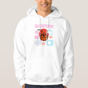 Jack-O'-Lantern Neon Halloween Kleding Unisex Hoodie