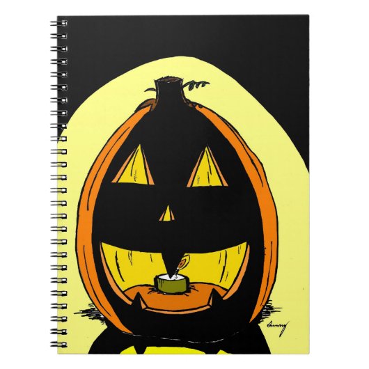 Jack o' Lantern Notitieboek (Voorkant)