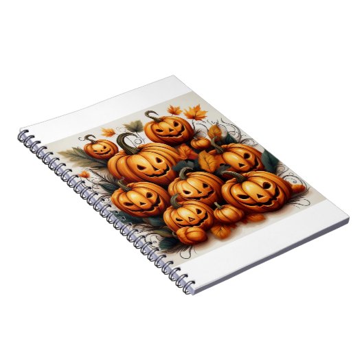 Jack O Lantern Notitieboek (Rechterzijde)