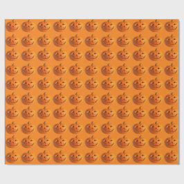 Jack-O-Lantern-omslagpapier Cadeaupapier