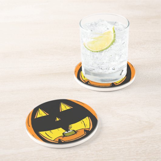 Jack o' Lantern Onderzetter (Zijkant)