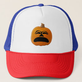 Jack o' Lantern ongelukkig gezicht, Halloween Pump Trucker Pet
