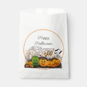 Jack-O-Lantern opstelling Bedankzakje (Voorkant)