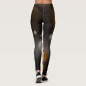 Jack O lantern & Owls Leggings (Achterkant)