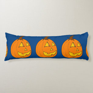 Jack o' Lantern Paars and Blue Body Pillow Lichaamskussen