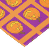 Jack o' Lantern Paars en Oranje Tablecloth Tafelkleed (Gekanteld)