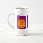 Jack o' Lantern Paarse Stein Bierpul (Links)
