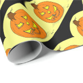 Jack o' Lantern-pakpapier Cadeaupapier (Rol Hoek)