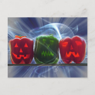 Jack O Lantern Paprika's Briefkaart