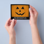 Jack-O-Lantern pomkin Graphic Flyer (Hand)