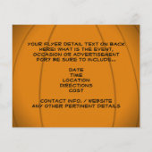 Jack-O-Lantern pomkin Graphic Flyer (Achterkant)