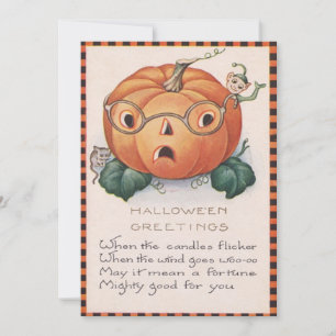 Jack O Lantern Pompoen Elf Muis Gedicht
