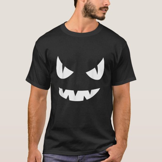 Jack O Lantern Pompoen Gezicht Grappige Halloween  T-shirt (Voorkant)
