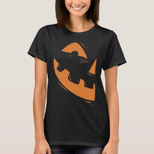 Jack-O-Lantern Pompoen Gezicht Halloween Matching  T-shirt (Voorkant)