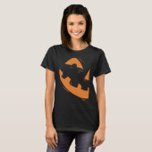 Jack-O-Lantern Pompoen Gezicht Halloween Matching  T-shirt (Voorkant volledig)