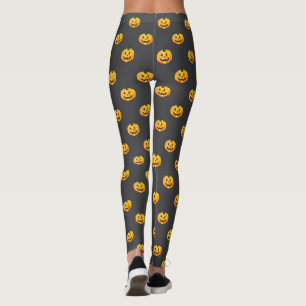 Jack O Lantern Pompoen Halloween Leggings